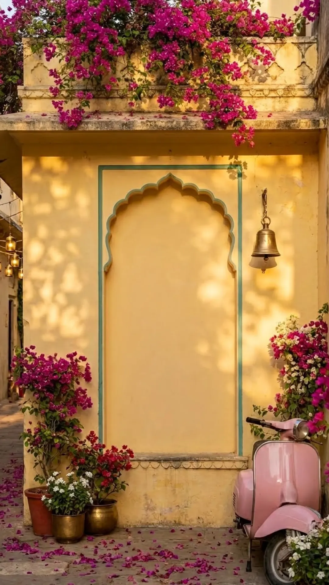 The Gulabi Gali wedding invite, closed