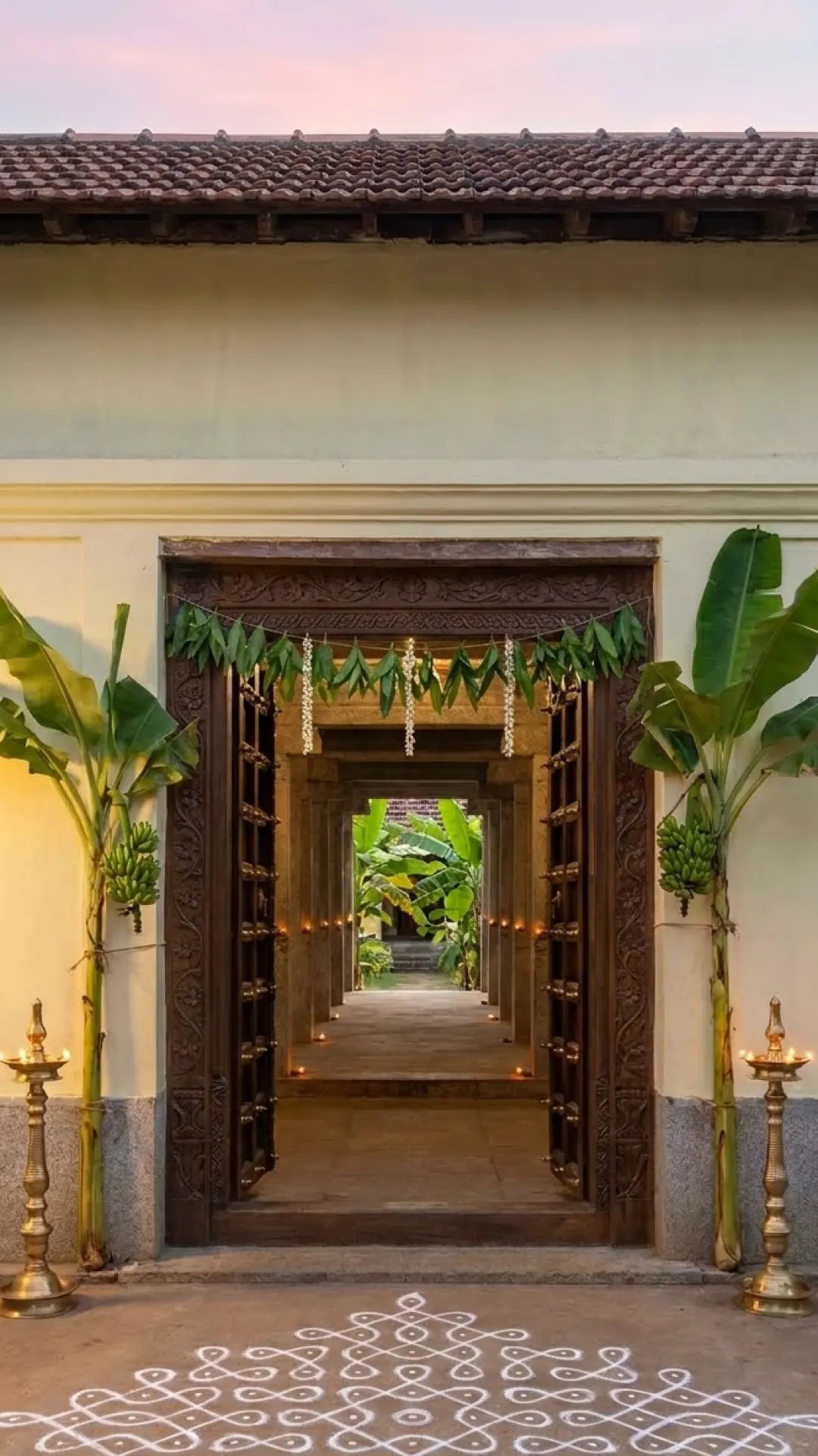 The Mandapam wedding invite, closed